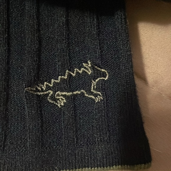 Horny Toad Navy Blue V Neck Sweater Size large - Picture 6 of 6